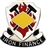 US Army Unit Crest: 8th Finance Battalion - Motto: IRON FINANCE