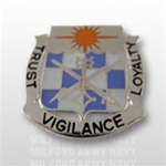 US Army Unit Crest: 101st Military Intelligence Battalion - Motto: TRUST VIGILANCE LOYALTY