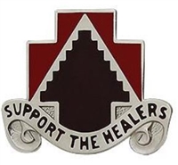 US Army Unit Crest: 226th Medical Battalion - Motto: SUPPORT THE HEALERS