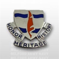US Army Unit Crest: 102nd Signal Battalion - Motto: HONOR HERITAGE HISTORY