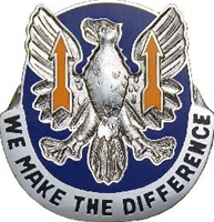 US Army Unit Crest: 11th Aviation Brigade - Motto: WE MAKE THE DIFFERENCE