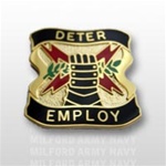 US Army Unit Crest: US Army Strategic Command (USA Element) - Motto: DETER EMPLOY
