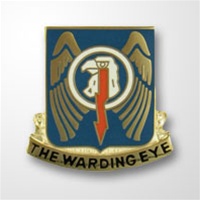 US Army Unit Crest: 501st Aviation Brigade - Motto: THE WARDING EYE