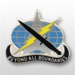 US Army Unit Crest: 743rd Military Intelligence Battalion - Motto: BEYOND ALL BOUNDARIES