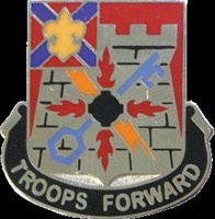 US Army Unit Crest: Special Troops Battalion 3rd Brigade Combat Team - 1st Armored Division - MOTTO: FORWARD ALWAYS