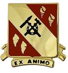 US Army Unit Crest: 27th Support Battalion - MOTTO: EX ANIMO