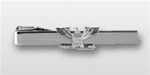USAF Tie Clasp with Officer Rank:  O-6 Colonel (Col) - Mirror Finish