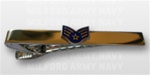USAF Tie Bar Enlisted Rank: E-4 Senior Airman (SrA) - Mirror Finish