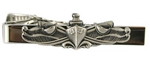 US Navy Insignia Tie Bar: Surface Warfare - Enlisted - Silver