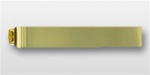 USCG Tie Bar: Plain Gold Plated (Each) Plain