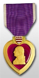 Full-Size Medal: Purple Heart - All Services