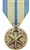Full-Size Medal: Armed Forces Reserve - Navy - Reverse has a sailing ship with an anchor on its front