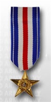 US Military Miniature Medal: Silver Star