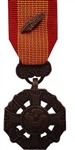 US Military Miniature Medal: Gallantry Cross with Palm