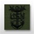 US Navy Enlisted Collar Device Subdued Embroidered: E-9 Master Chief Petty Officer