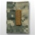 US Army ACU GoreTex Jacket Tab:  O-1 Second Lieutenant (2LT)