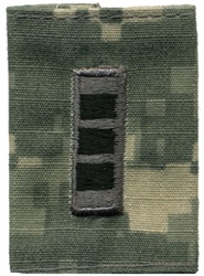 US Army ACU GoreTex Jacket Tab: W-3 Chief Warrant Officer Three (CW3)
