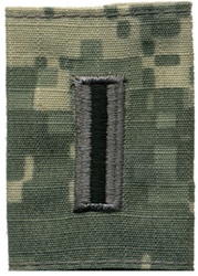 US Army ACU GoreTex Jacket Tab: W-5 Chief Warrant Officer Five (CW5)
