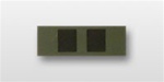 US Army Rank Superior Subdued Black Metal Collar Insignia: W-2 Chief Warrant Officer Two (CW2)