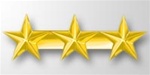 Attachment:  Gold Star 5/16" - 3 On A Bar - For Ribbon or Full Size Medal