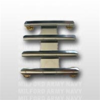 Mini Medal Mounting Bar: 16 Medals - Rows of 4 - (4-4-4-4) AF/Army/Navy/CG