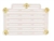 Ribbon Mount: 20 Ribbons - Clear Plastic - No Space - for Air Force, Navy, Marines, Coast Guard