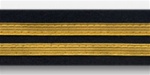 US Army Service Stripes For Male Blue Uniform:  2 Stripes