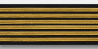 US Army Service Stripes For Female Blue Uniform: 6 Stripes