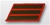 USMC Female Service Stripes - New Issue - Green Embroidered on Red: Set Of 3