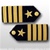 US Navy Line Officer Hardboards: O-6 Captain (CAPT) - Male