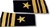 US Navy Line Officer Softboards:  O-4 Lieutenant Commander (LCDR)