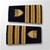 USCG Female Enhanced Shoulder Marks:  O-5 Commander (CDR)