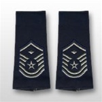 USAF Female Small Epaulets - Enlisted: E-7 Master Sergeant (MSgt) with Diamond