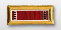 US Army Male Shoulder Straps: ENGINEER - WO4 - Nylon