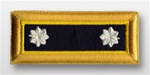 US Army Male Shoulder Straps: CHEMICAL - Lt. Colonel - Nylon