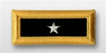US Army Male Shoulder Straps:  O-7 Brigadier General (BG) - Nylon