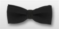 Bow Tie: Black with Clip