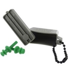 US Army Accessory: Ear Plugs - Small - includes ACU Case with Chain