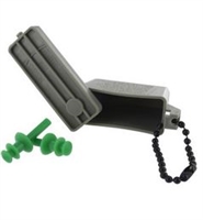US Army Accessory: Ear Plugs - Small - includes ACU Case with Chain
