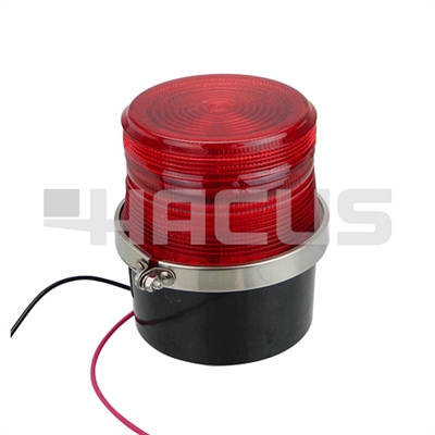 STROBE LED 12-80V RED