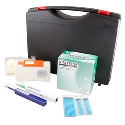 Fiber Optic Cleaning Hard Case Kit