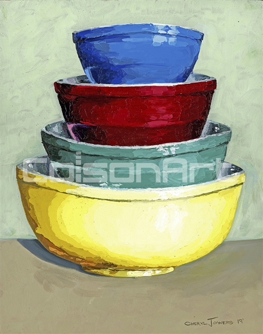 Mama's Mixing Bowls by Cheryl Jowers