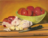 Rose Mavis Tomato Still Life