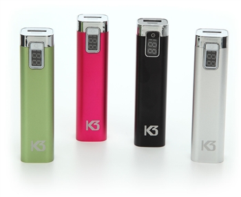 The K3 Power Bar is a 2600 mAh lithium ion rapid usb charger with LED display & battery indicator,K3 portable charger, K3 due charger, K3 power bank, best selling portable charger, K3 waterproof bag, K3 waterproof bags, best selling phone charger