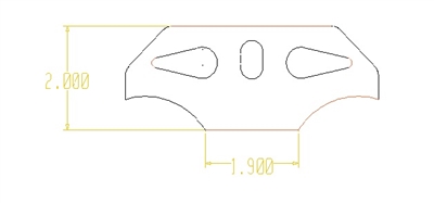 Trans Mount Weld-on Tab