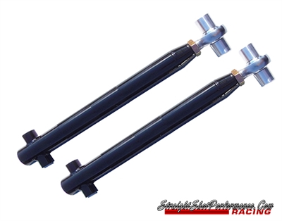 Straight Shot Performance Solid Bushing single Adjustable Lower Control Arms (79-04 Mustang)