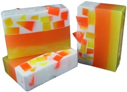 Candy Corn Glycerin Soap