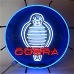 Ford Cobra Neon Sign with Backing