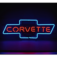 Corvette Bowtie Neon Sign