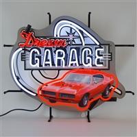 Dream Garage GTO Neon Sign